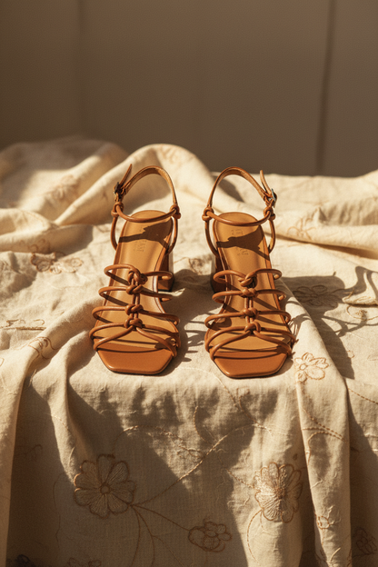 SANDALIA GRETA CAMEL