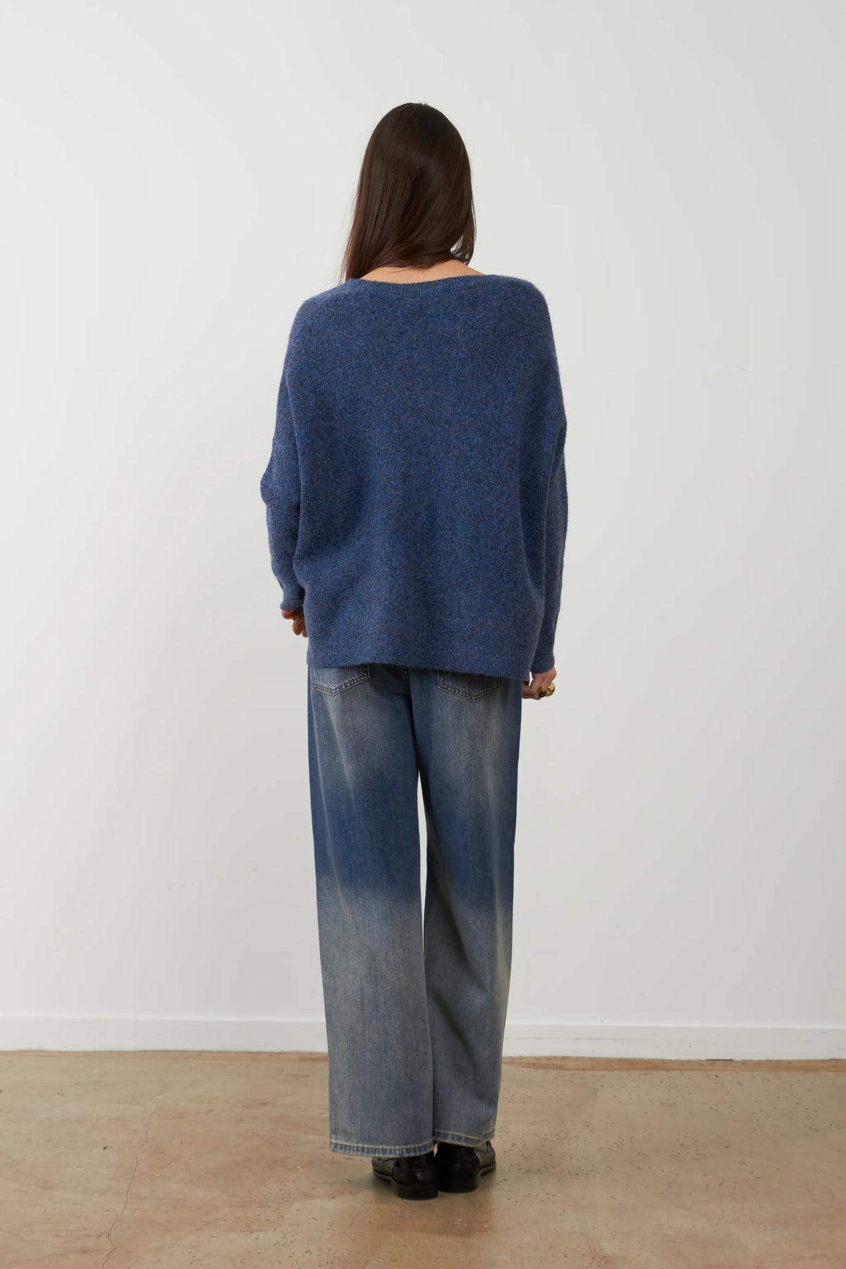 JERSEY LAM BLUE DENIM