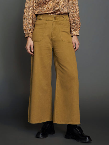 PANTALÓN DENIM JORDAN KAKI - Sister Birkin