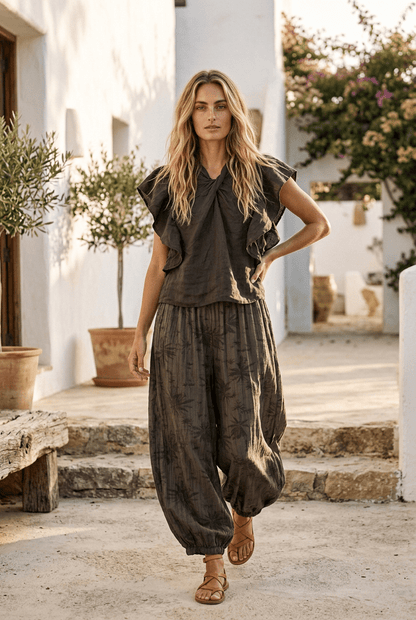 PANTALÓN HAREM PALMIER - Sister Birkin