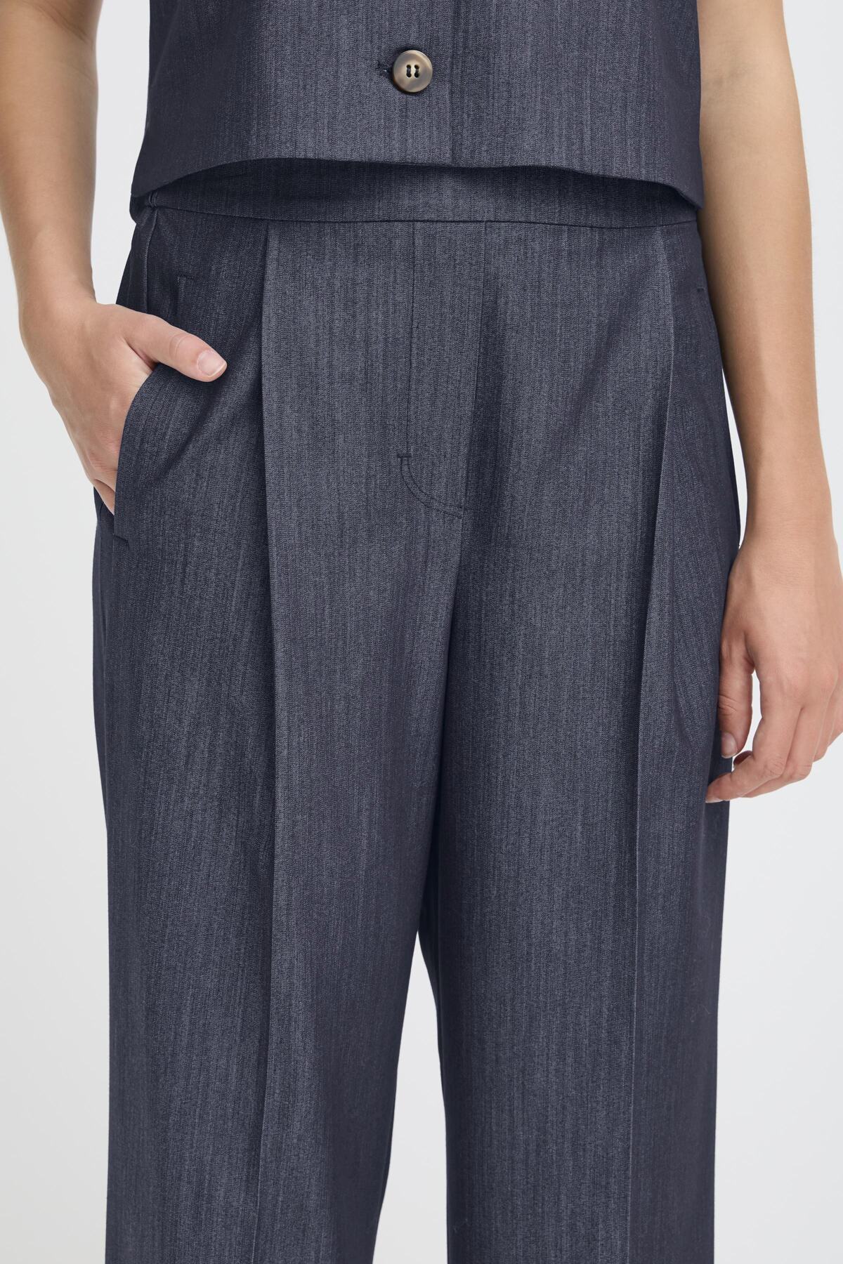 PANTALÓN JULIANNE DARK BLUE - Sister Birkin