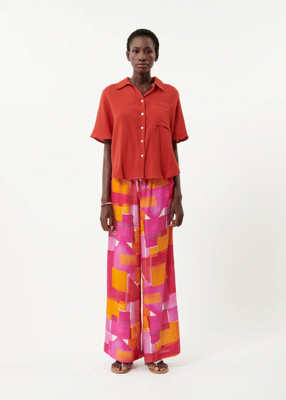 PANTALÓN LEIA GEO BRIQUE - Sister Birkin