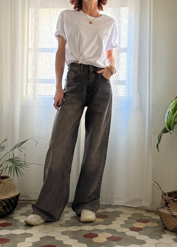 PANTALÓN VAQUERO TALIA BROWN - Sister Birkin