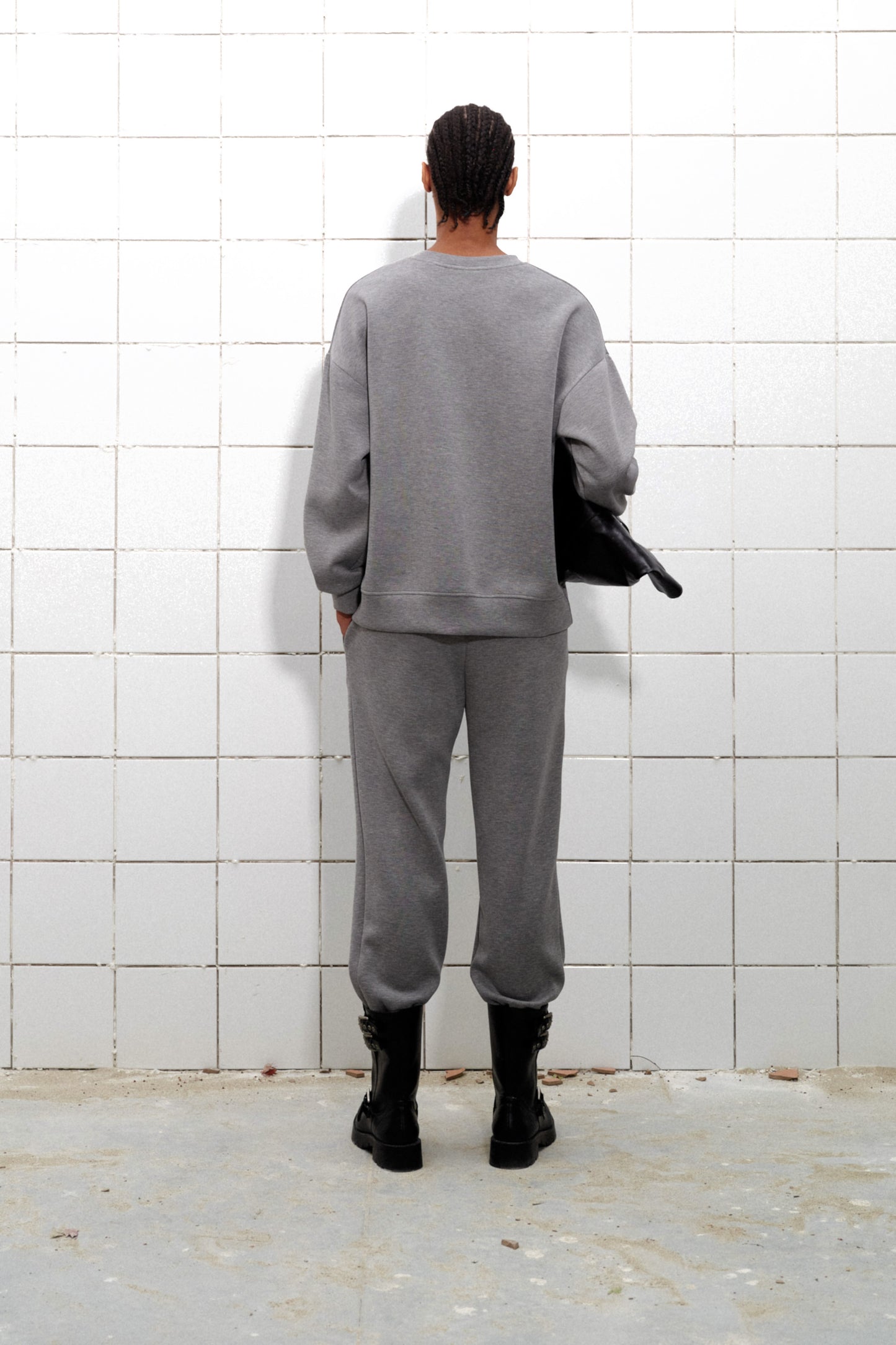 JOGGER LYLE GREY MELANGE