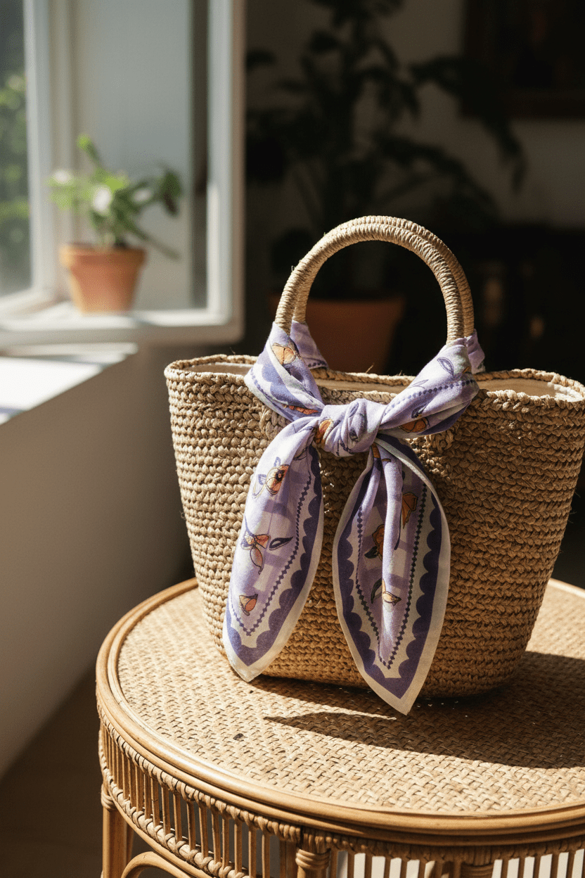 PAÑUELO CHENAI LILAS - Sister Birkin