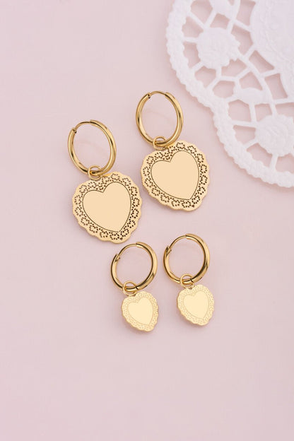 PENDIENTES BAKERY LOVE LARGE - Sister Birkin