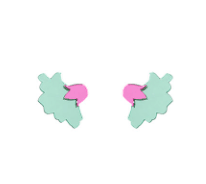 PENDIENTES GREEN CARNATION - Sister Birkin