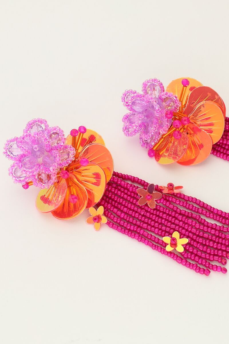 PENDIENTES GUATAPÉ FUCHSIA - Sister Birkin
