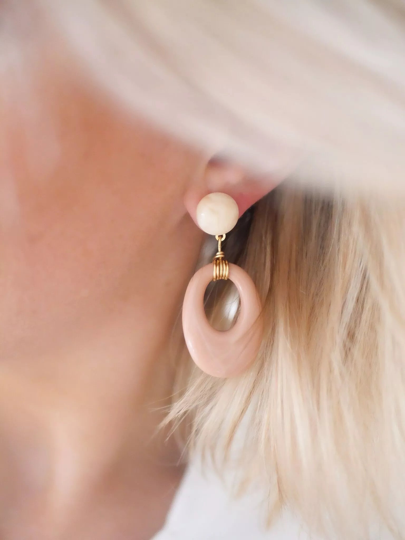 PENDIENTES OVALADOS OLA - Sister Birkin