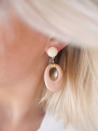 PENDIENTES OVALADOS OLA - Sister Birkin