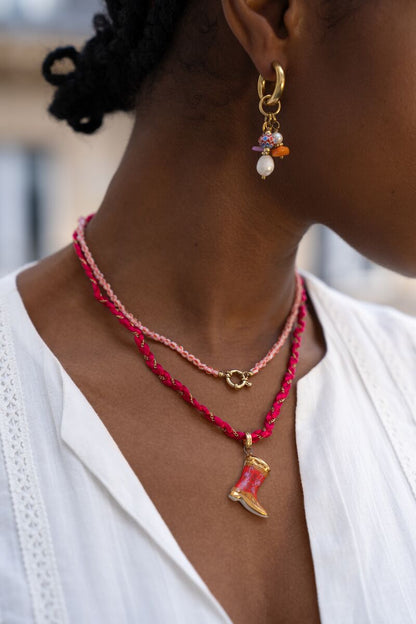 COLLAR RODEO PINK RED