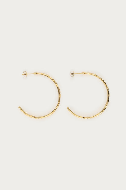 PENDIENTES BOTANICAL HOOPS