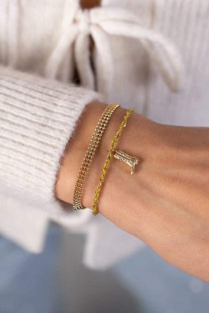 PULSERA GOLDEN  RODEO