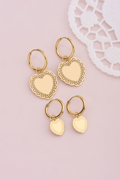PENDIENTES BAKERY LOVE LARGE