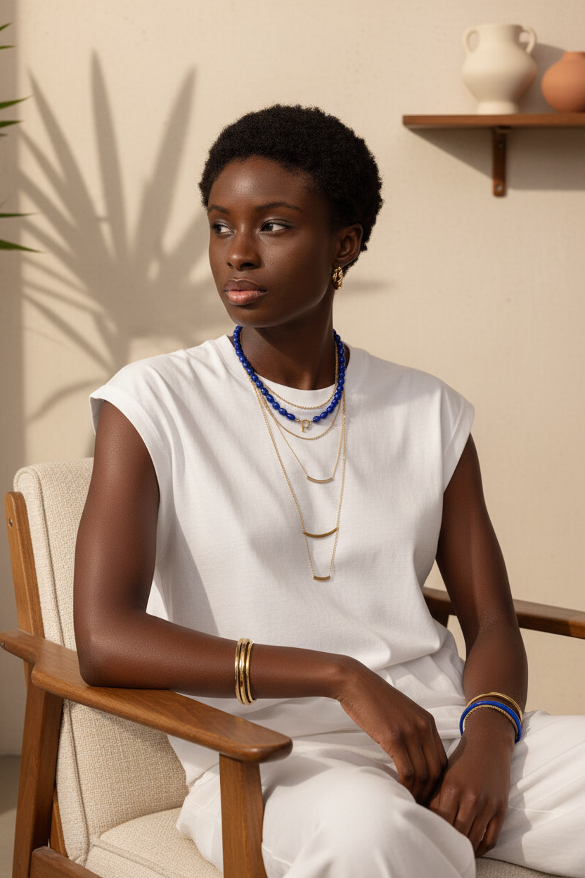 COLLAR ARUBA DARK BLUE