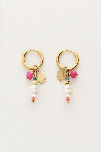 PENDIENTES SUNROCKS FRESHWATER PEARL