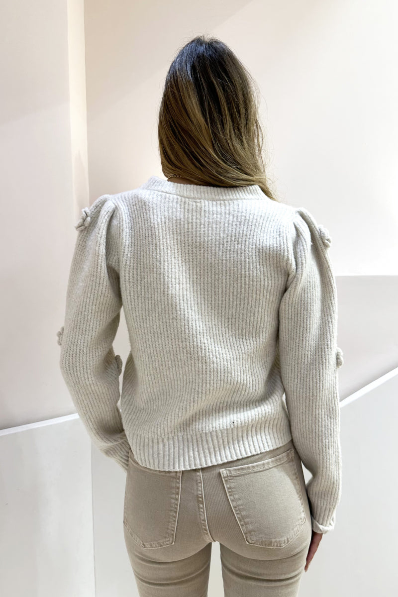 JERSEY SIENNA KNIT BEIGE