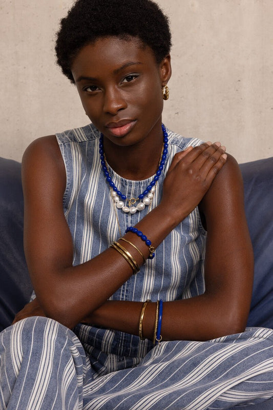 PULSERA ARUBA DARK BLUE - Sister Birkin