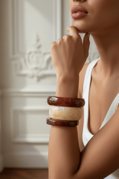 PULSERA DE RESINA MOON - Sister Birkin