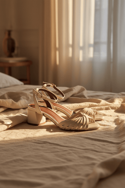SANDALIAS MARGRIET WHITE SAND - Sister Birkin