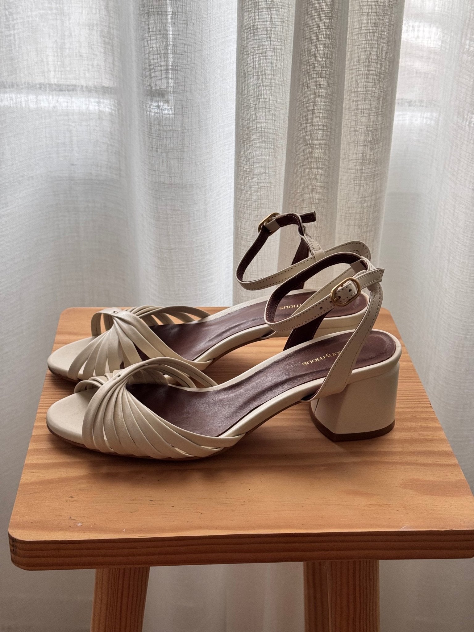 SANDALIAS MARGRIET WHITE SAND - Sister Birkin