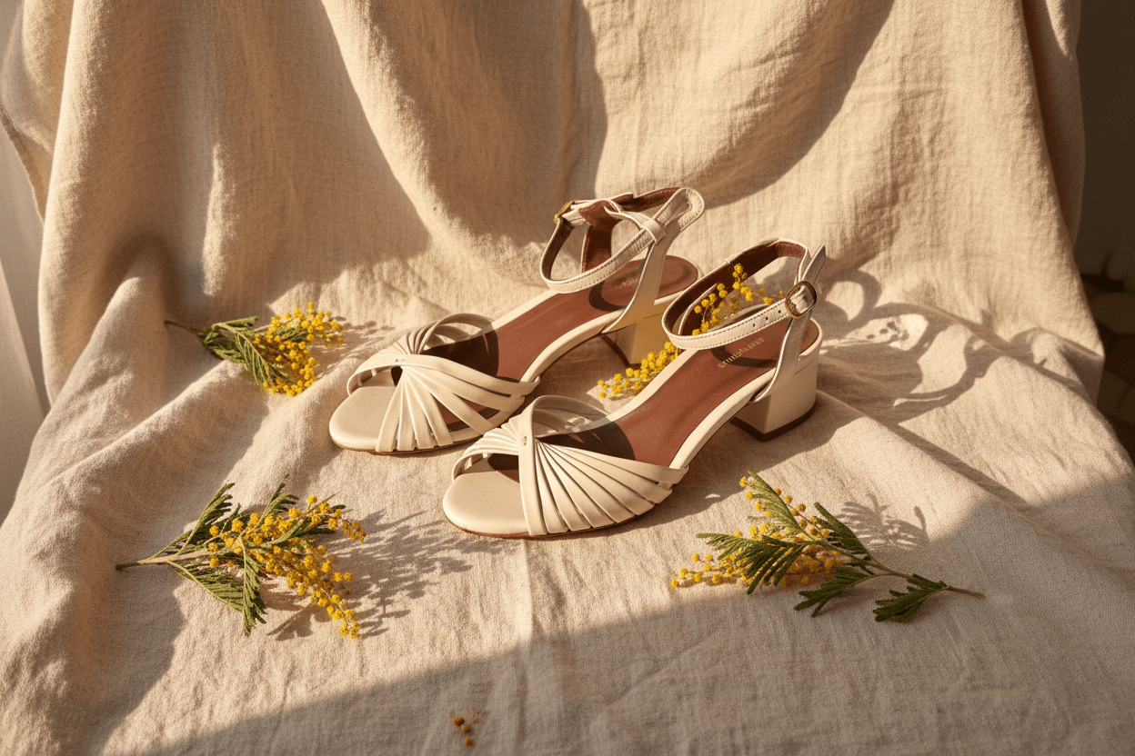 SANDALIAS MARGRIET WHITE SAND - Sister Birkin