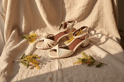 SANDALIAS MARGRIET WHITE SAND - Sister Birkin