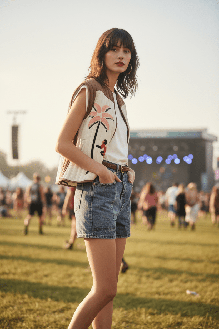 SHORTS MADDY GREY - Sister Birkin