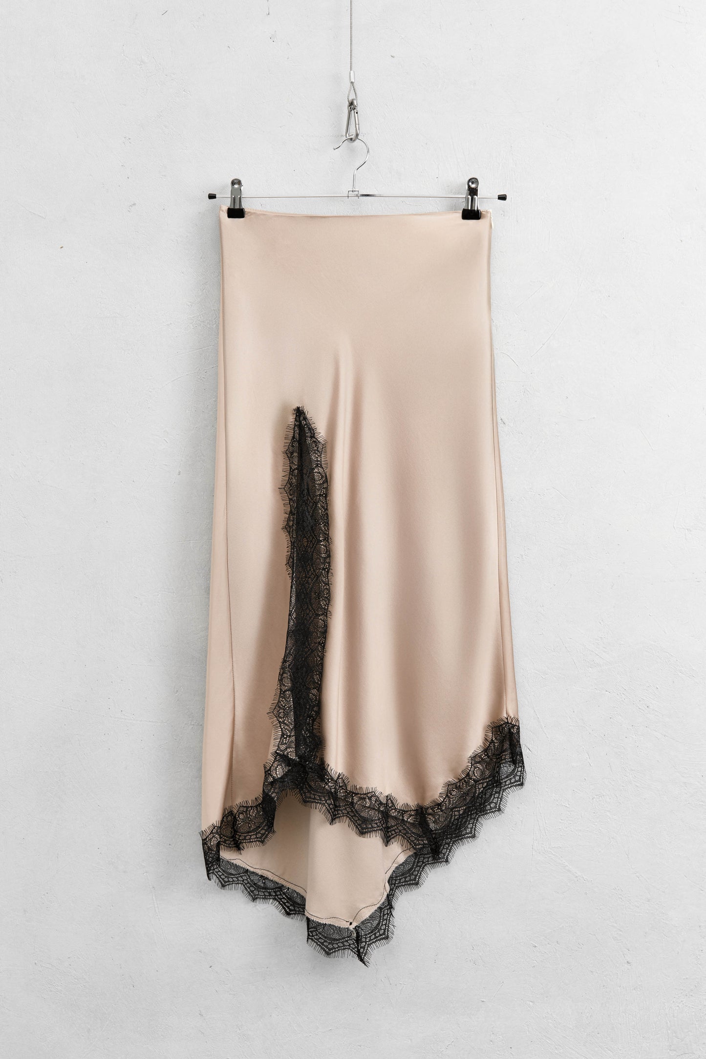 FALDA CHARLOTTE SATIN CREAM