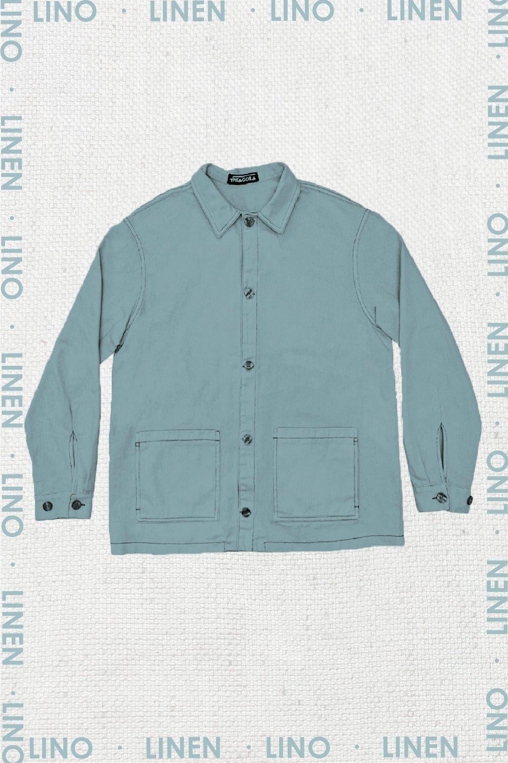 SOBRECAMISA LINO BLUE SKY - Sister Birkin