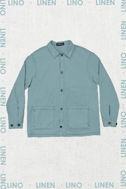 SOBRECAMISA LINO BLUE SKY - Sister Birkin