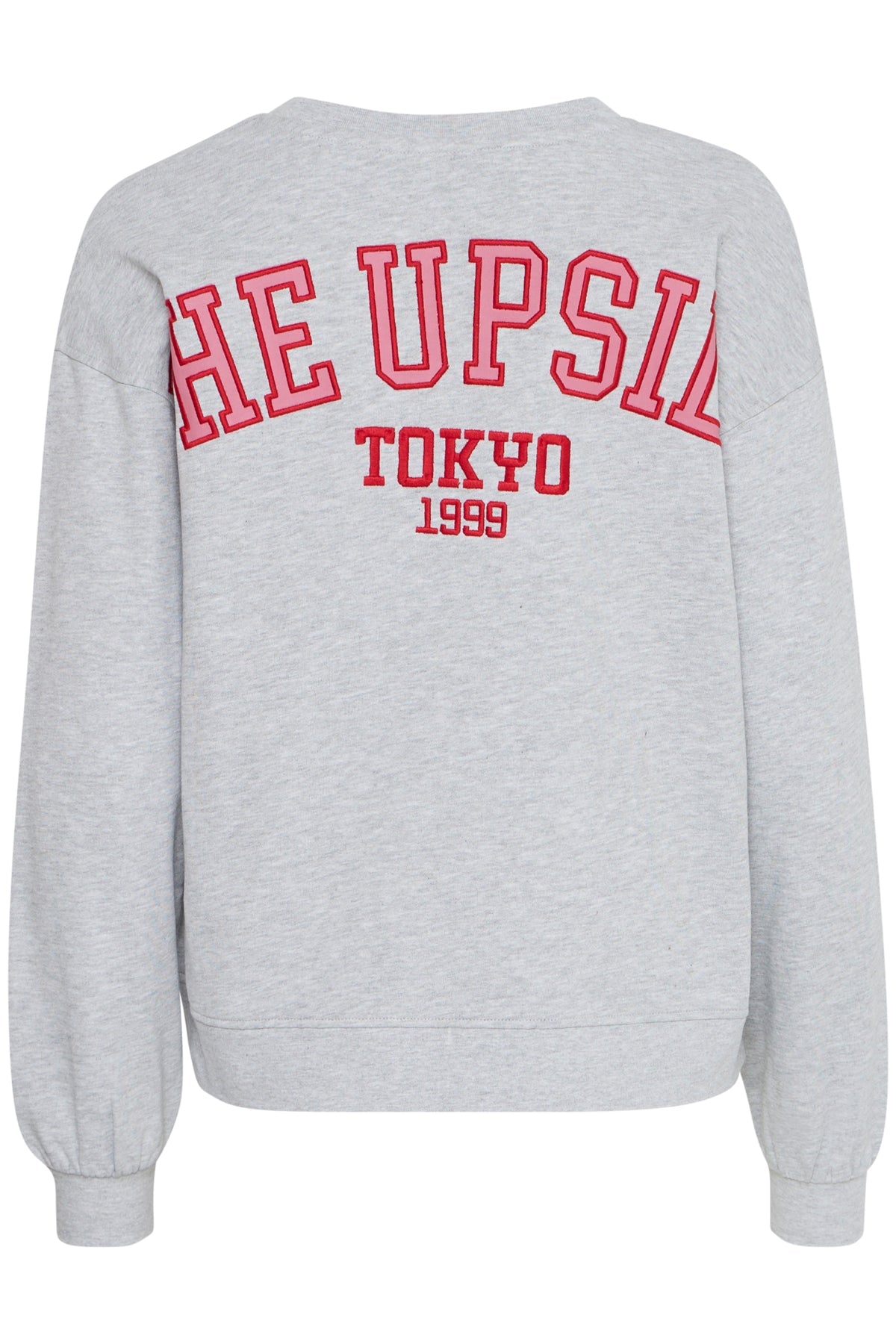 SUDADERA UPSIDE GREY MELANGE - Sister Birkin
