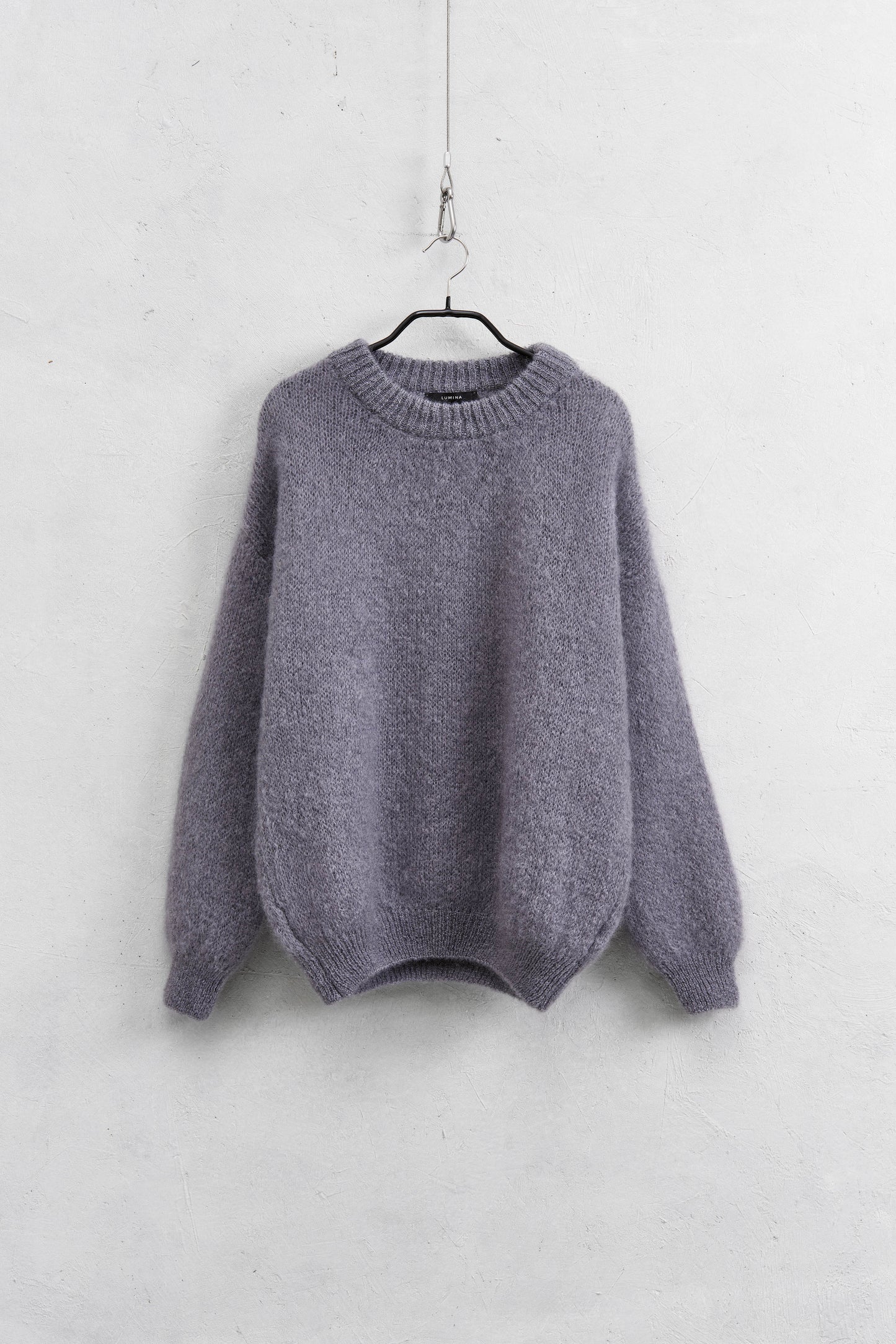 JERSEY RUMI MOHAIR GREY