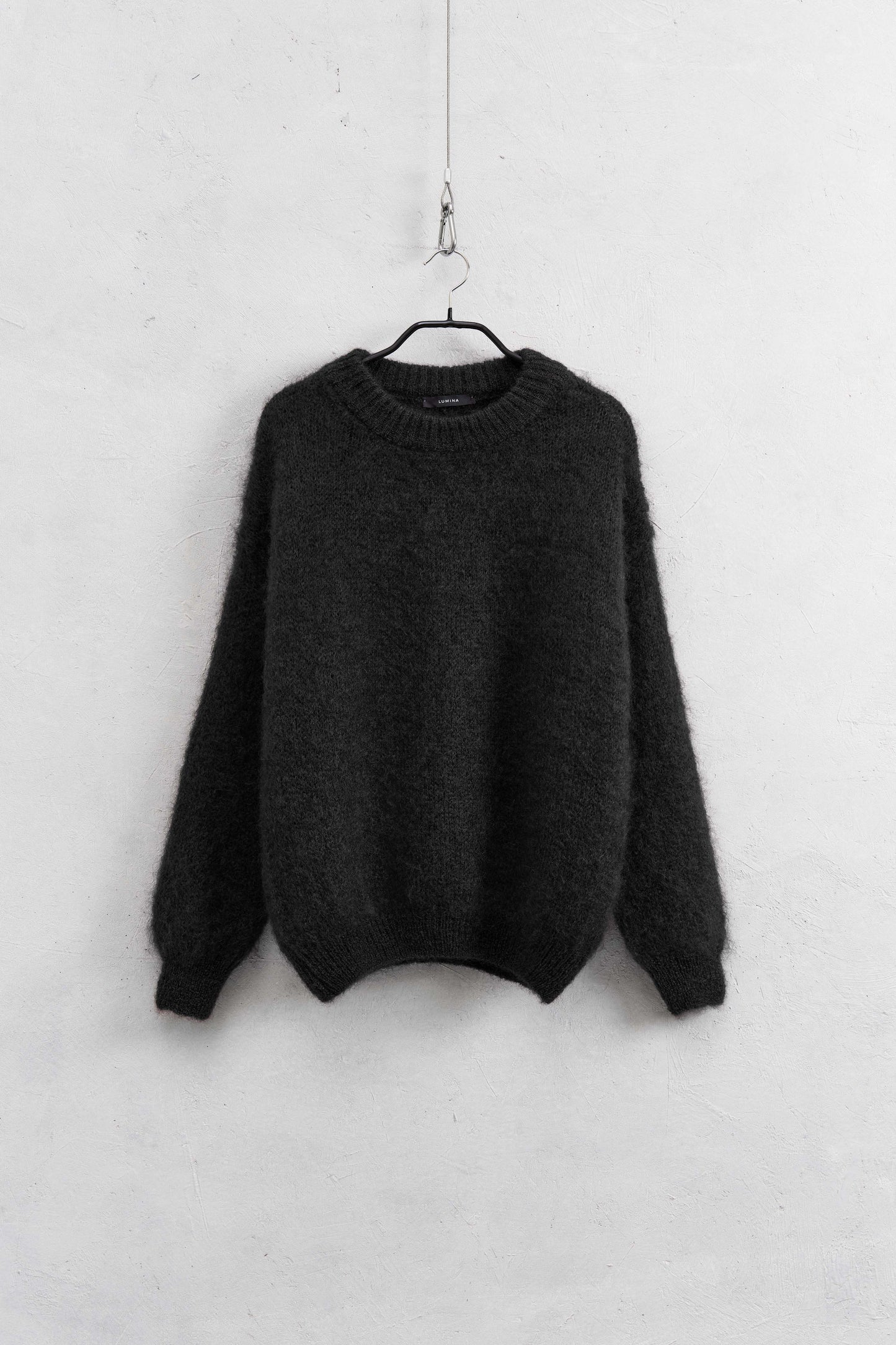 JERSEY RUMI MOHAIR BLACK