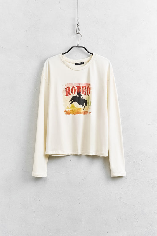 CAMISETA RODEO CREME