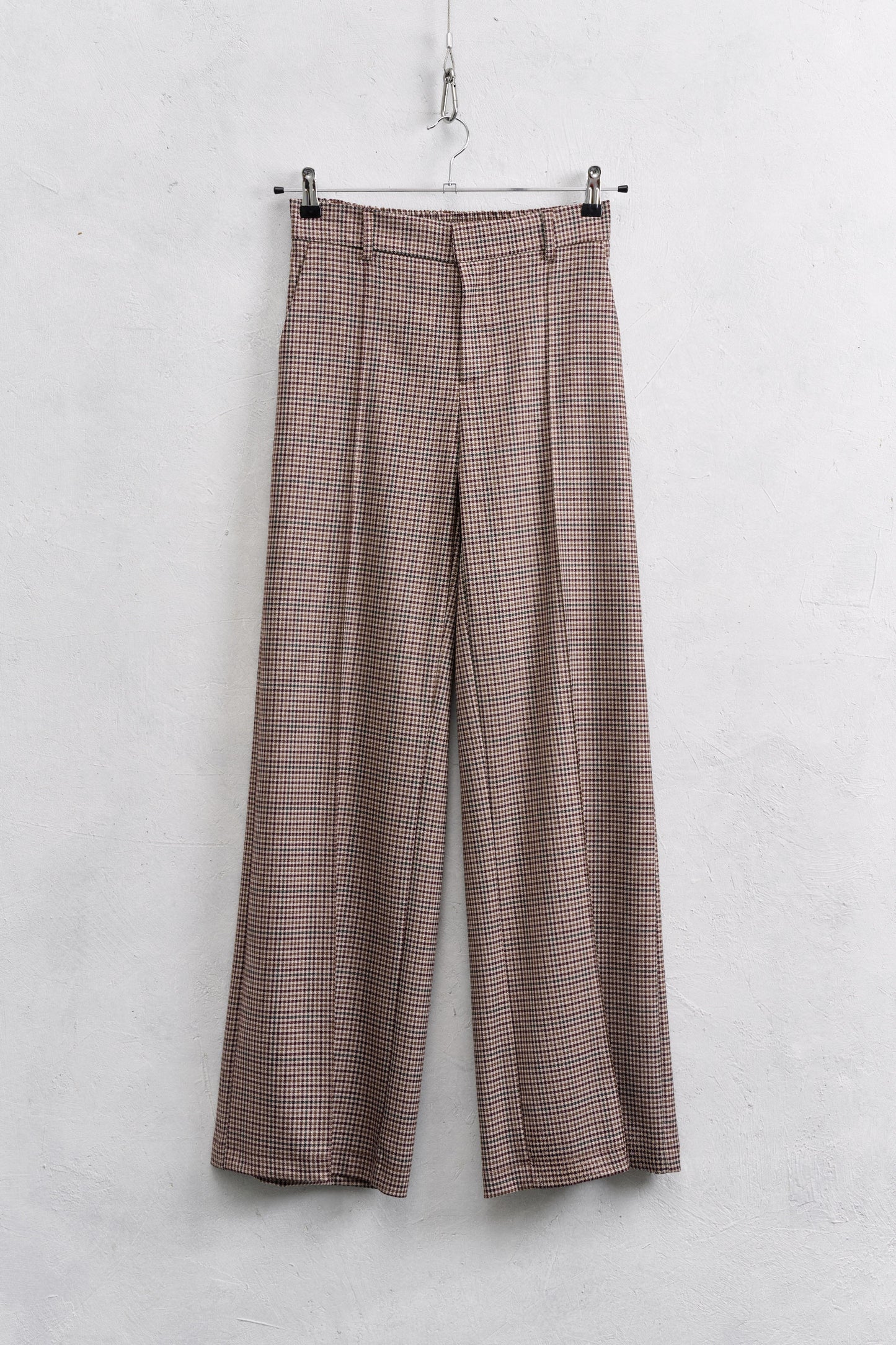 PANTALÓN EDVARD PLAID BORDEAUX
