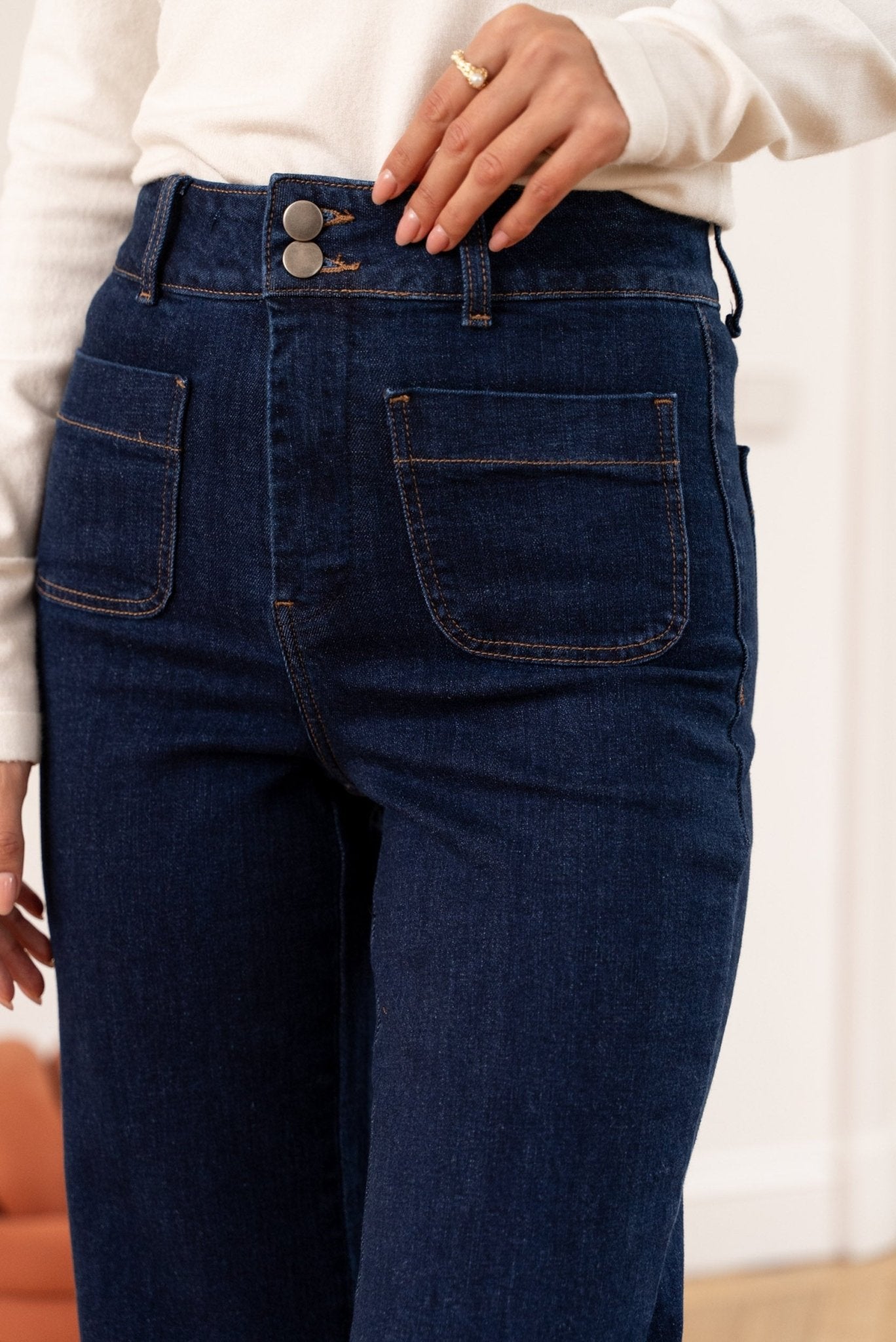 VAQUERO ELENETTE DARK DENIM - Sister Birkin