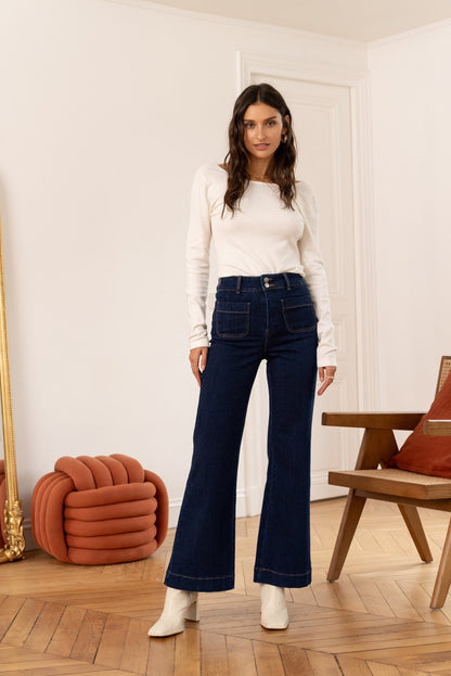 VAQUERO ELENETTE DARK DENIM - Sister Birkin