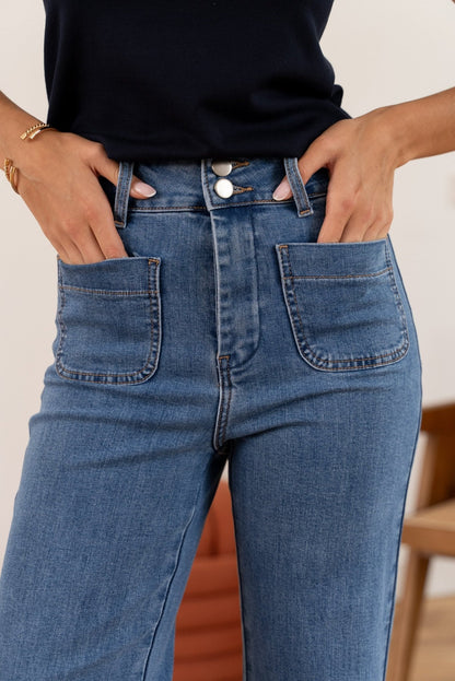 VAQUERO ELENETTE LIGHT DENIM - Sister Birkin