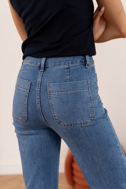 VAQUERO ELENETTE LIGHT DENIM - Sister Birkin