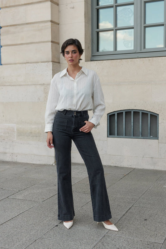 VAQUERO MUSE JANE DARK GREY WASHED - Sister Birkin