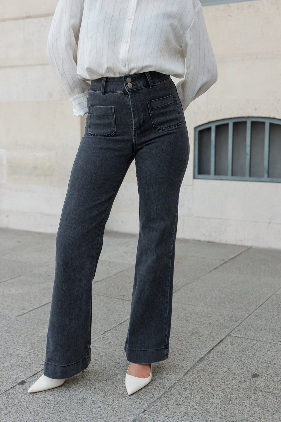 VAQUERO MUSE JANE DARK GREY WASHED - Sister Birkin