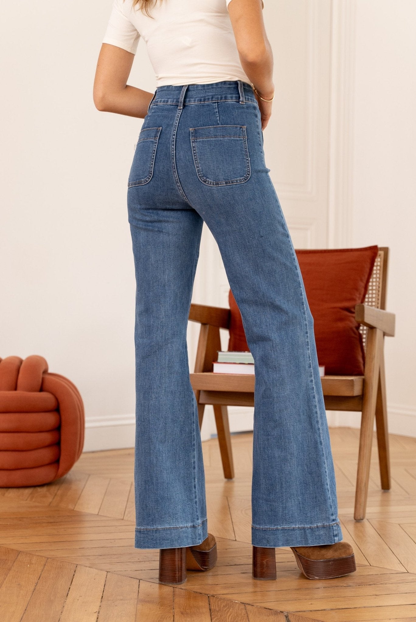 VAQUERO MUSE JANE WASHED BLUE - Sister Birkin