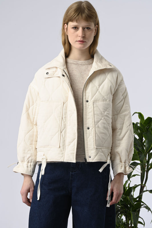 CHAQUETA ACOLCHADA MARSHALL ECRU