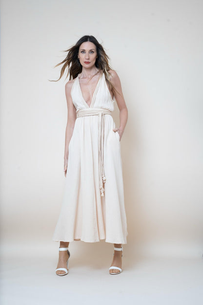 VESTIDO ARTEMISA VANILLA - Sister Birkin