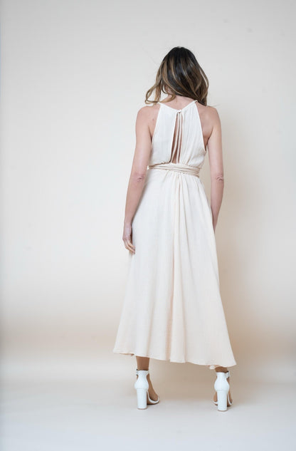 VESTIDO ARTEMISA VANILLA - Sister Birkin