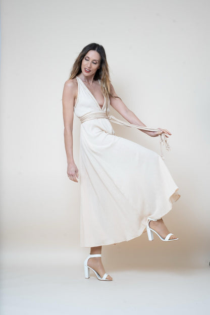 VESTIDO ARTEMISA VANILLA - Sister Birkin