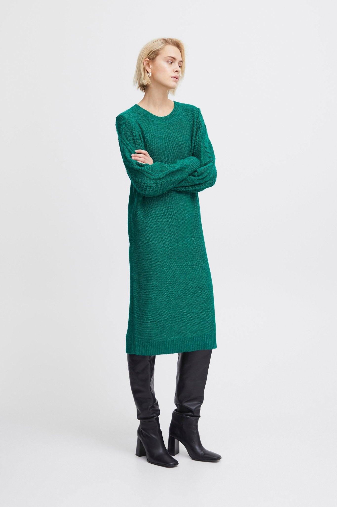 VESTIDO IHANDOSA EMERALD - Sister Birkin