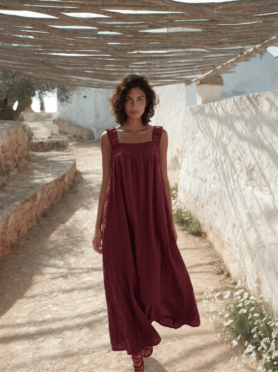 VESTIDO IRENE LINEN - Sister Birkin