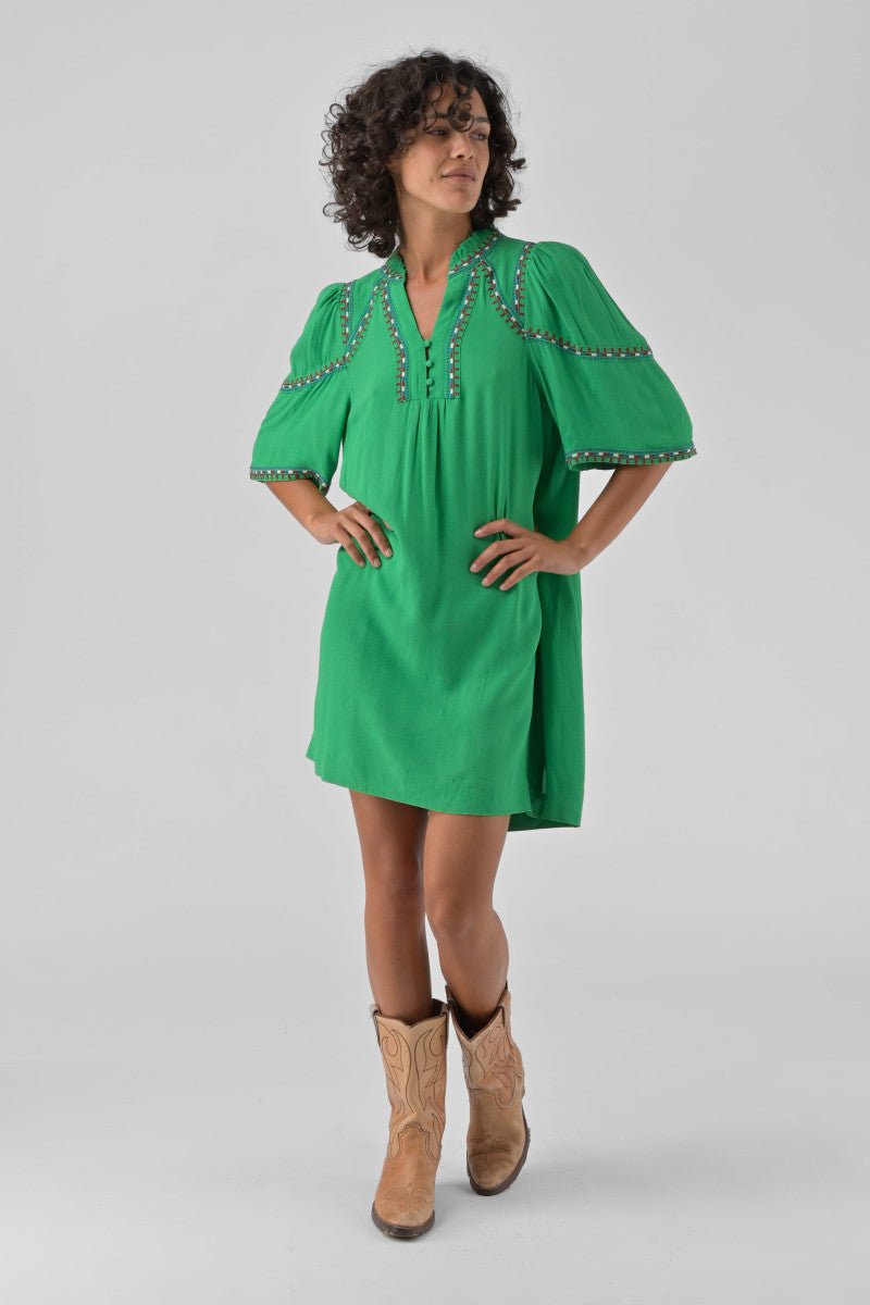 VESTIDO RITA VERT - Sister Birkin